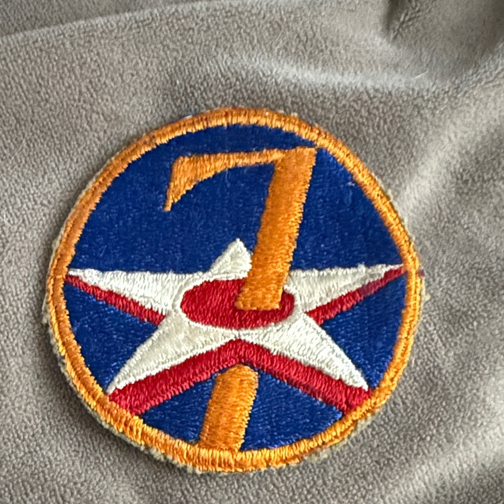 Embroidered 7th Air Force Patch